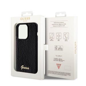 Guess Sequin Script Logo iPhone 14 Pro Max tok