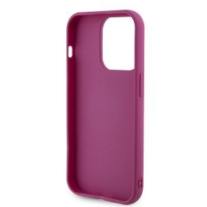 Guess Sequin Script Logo tok iPhone 14 Pro Magenta