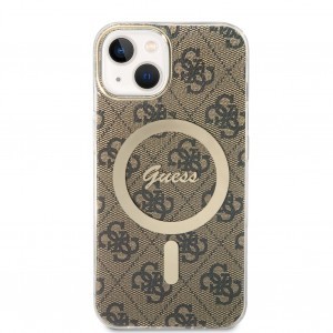 Guess IML 4G MagSafe tok iPhone 13-hoz, Barna