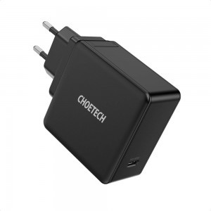 Choetech gyors USB Type C fali töltő PD 60W 3A fekete (Q4004-EU)