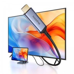 Baseus BS-OH064 8K 60Hz USB-C - HDMI kábel 1,5m - fekete