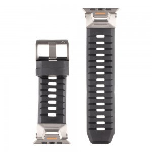 Tactical Tough Band Apple Watch Ultra (49mm) óraszíj - Fekete