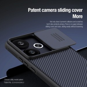 Nillkin CamShield PRO Hard tok Xiaomi Poco F6 fekete