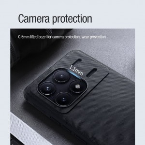 Nillkin Super Frosted PRO Mágneses Hátlap Tok Xiaomi Poco F6 Pro Fekete