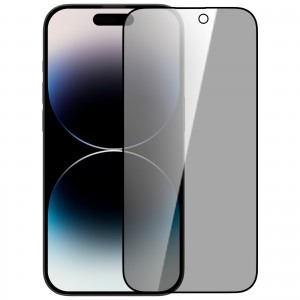 Nillkin Edzett Üveg 0.33mm Guardian 2.5D Apple iPhone 14 Pro Max Fekete üvegfólia