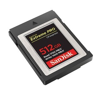 Sandisk 512GB CFExpress Extreme Pro Type B 1700 MB/S