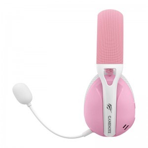 Gamer fejhallgató Havit Fuxi H1 2.4G (pink)