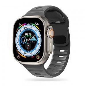 Tech-Protect IconBand Line for Apple Watch 4 / 5 / 6 / 7 / 8 / 9 / SE / Ultra 1 / 2 (42/44/45/49 mm) - sötétszürke