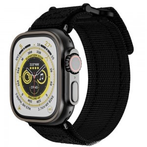 Tech-Protect Scout Pro szíj Apple Watch 4 / 5 / 6 / 7 / 8 / 9 / SE / Ultra 1 / 2 (42/44/45/49 mm) - Fekete