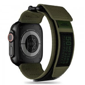 Tech-Protect Scout Pro szíj Apple Watch 4 / 5 / 6 / 7 / 8 / 9 / SE / Ultra 1 / 2 (42/44/45/49 mm) - zöld