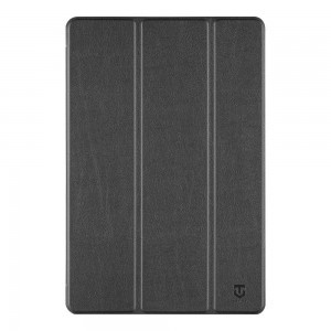 Tactical Book Tri Fold fliptok iPad Air 13 2024/Pro 12.9 2021 Fekete