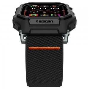 Spigen Lite Fit Pro tok szíjjal Apple Watch Ultra 1 / 2 (49 mm) - matt fekete