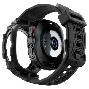 Spigen Rugged Armor Pro tok Samsung Galaxy Watch Ultra (47mm) - Matt Fekete