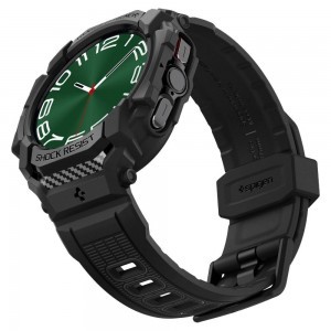 Spigen Rugged Armor Pro tok Samsung Galaxy Watch Ultra (47mm) - Matt Fekete