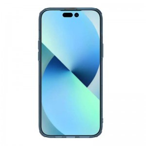 Nillkin Nature Pro Magnetic TPU tok iPhone 15 transparent-blue