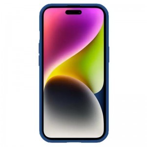 Nillkin CamShield Pro Mágneses tok iPhone 15-höz kék