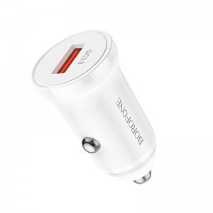 Borofone autós töltő BZ18 - USB - QC 3.0 18W fehér