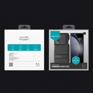 Nillkin CamShield Fold tok Samsung Galaxy Z Fold 6 5G-hez Stylus tartóval - Fekete