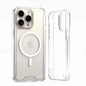 Clear Corner Case MagSafe tok iPhone 16 - átlátszó