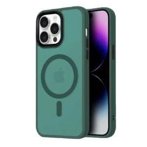 Fashion Case MagSafe for iPhone 16 Pro Max - dark green