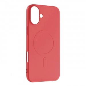 Liquid Silicone Case MagSafe iPhone 16 Pro tok - piros