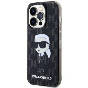 Karl Lagerfeld Monogram Ikonik tok iPhone 15 Pro - átlátszó