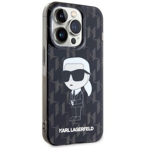 Karl Lagerfeld Monogram Ikonik tok iPhone 15 Pro - átlátszó