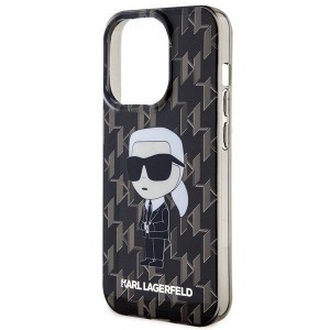 Karl Lagerfeld Monogram Ikonik tok iPhone 15 Pro - átlátszó