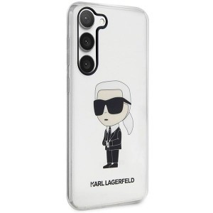 Karl Lagerfeld KLHCS23MHNIKTCT S23+ S916 átlátszó keménytok Ikonik Karl Lagerfeld