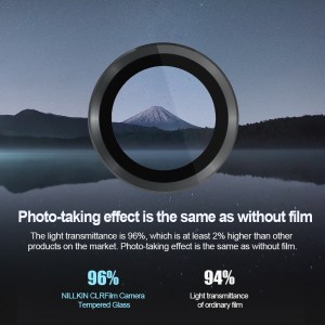 Nillkin CLRFilm Camera üvegfólia Samsung Galaxy S24 Ultra fekete