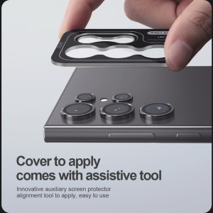 Nillkin CLRFilm Camera üvegfólia Samsung Galaxy S24 Ultra fekete