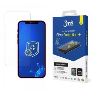 Antibakteriális üvegfólia iPhone 13 Pro-hoz a 3mk Silver Protection+ sorozatból