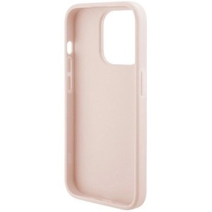 Karl Lagerfeld Quilted K Pattern case for iPhone 15 Pro - pink