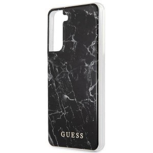 Guess GUHCS21MPCUMABK S21+ G996 fekete/fekete kemény tok Márvány