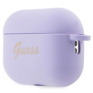 Guess GUAP2LSCHSU AirPods Pro 2 tok lila/lila Szilikon Charm Heart Kollekció