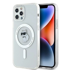 Karl Lagerfeld IML Choupette MagSafe tok iPhone 12 / 12 Pro - átlátszó