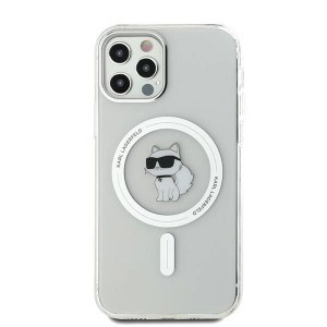 Karl Lagerfeld IML Choupette MagSafe tok iPhone 12 / 12 Pro - átlátszó