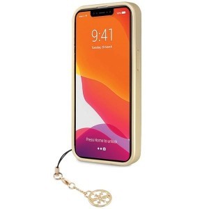 Guess 4G Charms kollekció tok iPhone 14 Pro Max - szürke