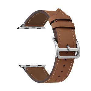 Bőr szíj Apple Watch 38/40/41 mm design 1 barna