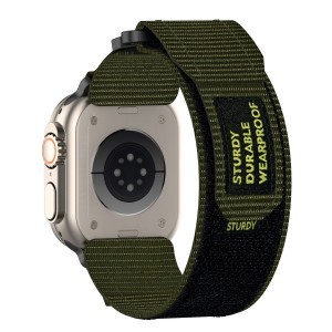 Nylon pánt Apple Watch 42/44/45/49 tervezés 4 khaki