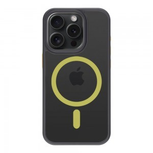 Tactical MagForce Hyperstealth 2.0 tok iPhone 15 Pro Black/Yellow