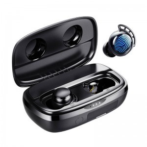 TWS Tribit FlyBuds 3 BTH92SC fülhallgató (fekete)-1