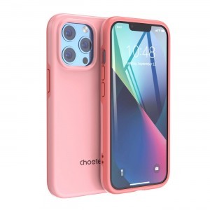 Choetech MFM ütésálló tok iPhone 13 Pro Max rózsaszín (PC0114-MFM-PK)