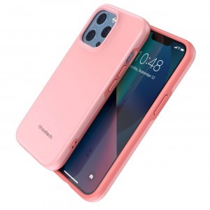 Choetech MFM ütésálló tok iPhone 13 Pro Max rózsaszín (PC0114-MFM-PK)