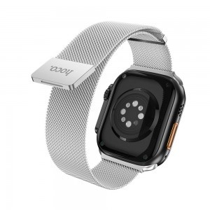 HOCO szíj Apple Watch 42 / 44 / 45 / 49 mm AS101 ezüst