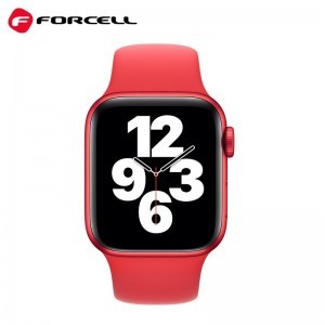 FORCELL F-DESIGN FA01 szíj Apple Watch 42 / 44 / 45 / 49 mm piros