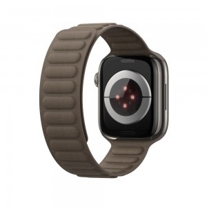 DUX DUCIS BL mágneses szíj Apple Watch 42 / 44 / 45 mm taupe