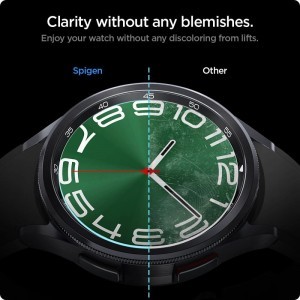 Spigen Glas.tR EZ Fit üvegfólia Samsung Galaxy Watch 6 Classic (47 mm) - 2 db.