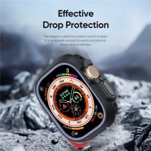 DUX DUCIS BAMO tok Apple Watch Ultra / Ultra 2 49 mm éjféli szürke