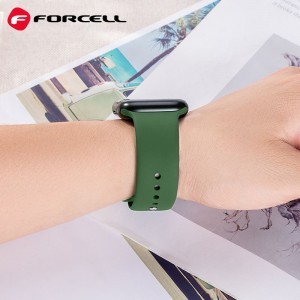 FORCELL F-DESIGN FA01 szíj APPLE Watch 38 / 40 / 41 mm zöld